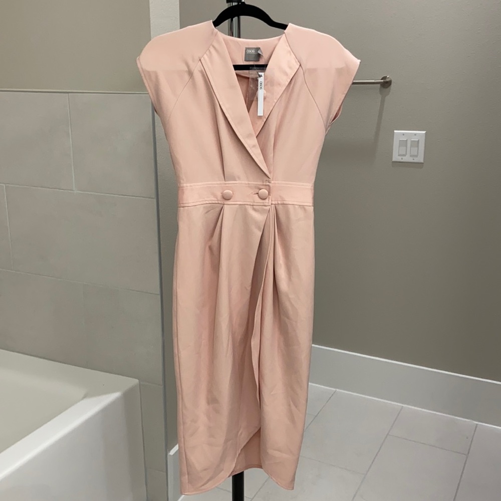 H&M Pink Midi Dress